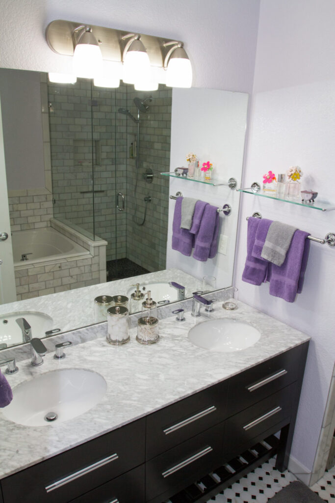 Classic retro bathroom remodel