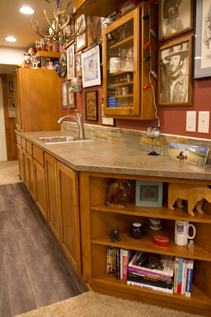 Ft Collins CO Basement Remodeling Sink