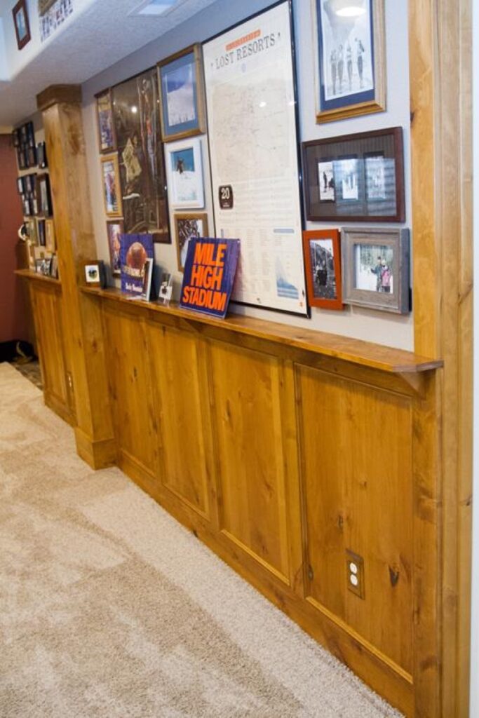 Lafayette CO Basement Remodeling paneling